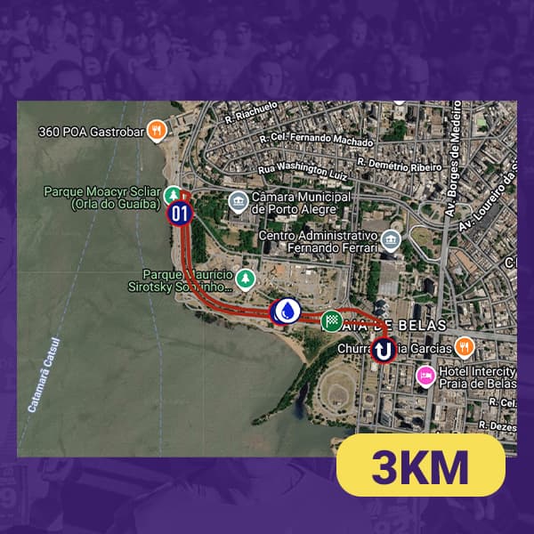 Percurso 3km